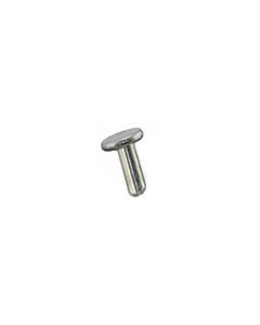 SEM pin stub Ã˜6.4 diameter top, standard pin, aluminium