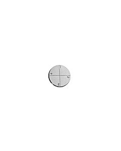 Engraved SEM pin stub Ø12.7 diameter with 4 numbered fields, aluminium