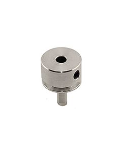 EM-Tec PS5 pin stub round clamp up to Ø3.5mm,  Ø12.7x7.2mm, pin