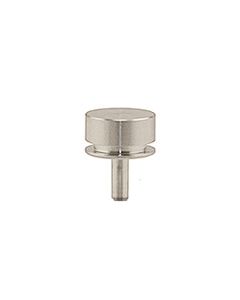 SEM pin stub Ã˜12.7 diameter + 4mm extra height, standard pin, aluminium