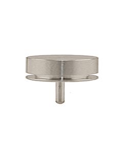 SEM pin stub Ã˜25.4 diameter + 4mm extra height, standard pin, aluminium