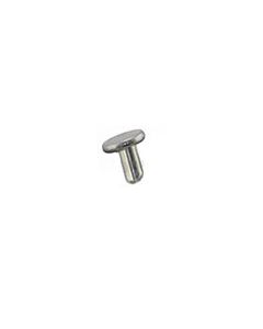 Zeiss pin stub Ã˜6.4 diameter top, short pin, aluminium