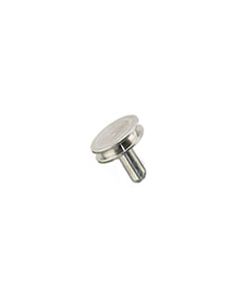 Zeiss pin stub Ã˜9.5 diameter top, short pin, aluminium