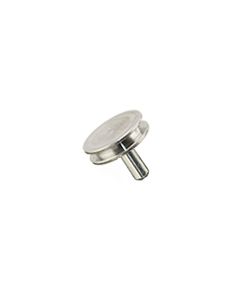 Zeiss pin stub Ã˜12.7 diameter top, short pin, aluminium