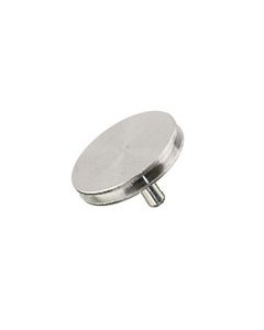 Zeiss pin stub Ã˜19 diameter top, short pin, aluminium