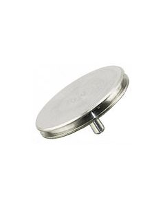 Zeiss pin stub Ã˜25.4 diameter top, short pin, aluminium