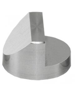 JEOL  Ã˜25x16mm angled SEM sample stub with 45 and 90 degree, aluminium