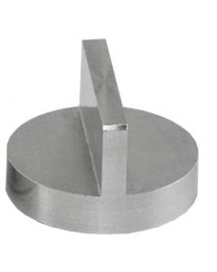 JEOL  Ã˜25x16mm angled SEM sample stub with double 90 degree, aluminium