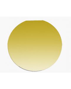 Nano-Tec gold coated silicon wafer, Ã˜2â€ù/51mm, 275Âµm thickness, 50nm Au