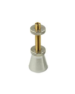 FEI F55 tall SEM stage adapter set, includes 50mm pillar, base and 2 locking nuts, M6F