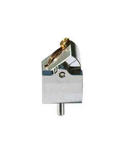 EM-Tec TV12C mini variable 0-90� angle tilt sample holder with 1 x S-Clip, angle indicators at 0, 30, 45, 70 and 90�, pin