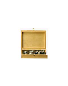 EM-Tec U2 universal SEM sample holder and stub adapter kit in wooden box, complete with insert