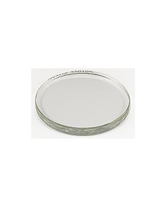 Replacement hardened glass lid for EM-Storr vacuum sample container, Ø100x10mm