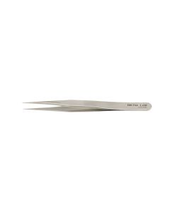 EM-Tec 1.AM high precision tweezers, style 1, strong fine tips, anti-magnetic stainless steel