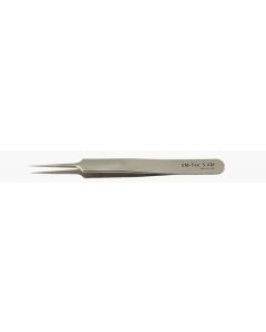 EM-Tec 5.AM high precision tweezers, style 5, extra fine straight tips, anti-magnetic stainless steel