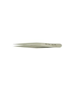 EM-Tec M3.AM high precision mini tweezers, style 3, sharp fine tips, anti-magnetic stainless steel