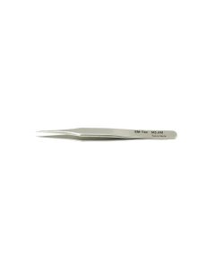 EM-Tec M5.AM high precision mini tweezers, style 5, extra fine tips, anti-magnetic stainless steel