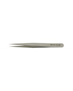 EM-Tec 3C.SAN high precision super alloy tweezers, style 3C, short, very sharp fine tips, fully non-magnetic