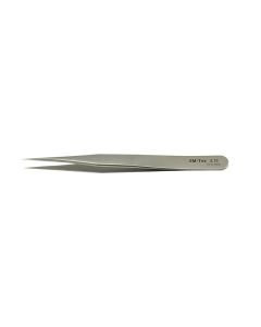 EM-Tec 3.TI high precision tweezers, style 3,  very sharp fine tips, titanium