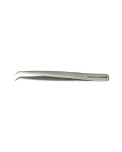 Value-Tec 3CB.NM general purpose tweezers, style 3CB, shorter, bent, fine, strong, pointed tips, non-magnetic stainless steel