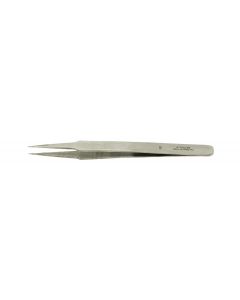 Value-Tec 5.NM general purpose tweezers, style 5, strong fine pointed tips, non-magnetic stainless steel