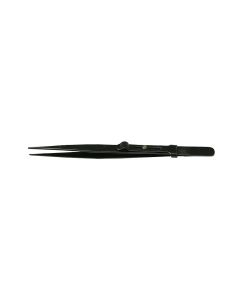 Value-Tec SFLB.NM locking sorting tweezers style SFLB, fine tips, 160mm long, ESD safe black epoxy coated non-magnetic stainless steel