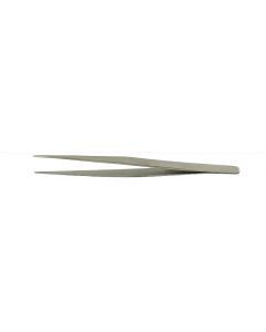 Value-Tec 682.MS industrial strong tweezers, style 682, straight smooth pointed tips, 178mm, magnetic stainless steel