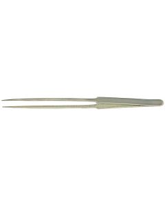 Value-Tec 689.MS long nose tweezers, style 689, reach up to 110mm in 5mm slots or Ø8mm hole, 200mm total length, magnetic stainless steel