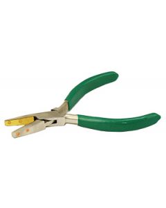 Value-Tec flat nose pliers with brass lined jaws