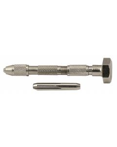 Value-Tec PV4 swivel head wide range pin vise, two dual sided collets, 0.1 to 3.2mm