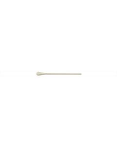 Cotton tipped applicator sticks, single ended, round tip, plastic shaft, 75mm