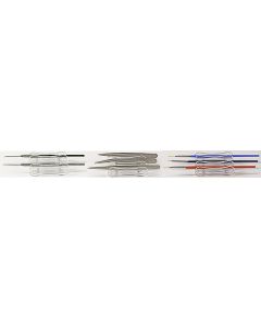 EM-Tec R5 clear acrylic tweezers, probe, brush & manipulator rest
