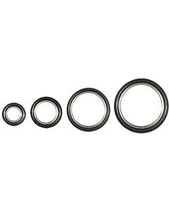 DN16KF seal with 304 stainless steel centering ring with Viton O-ring
